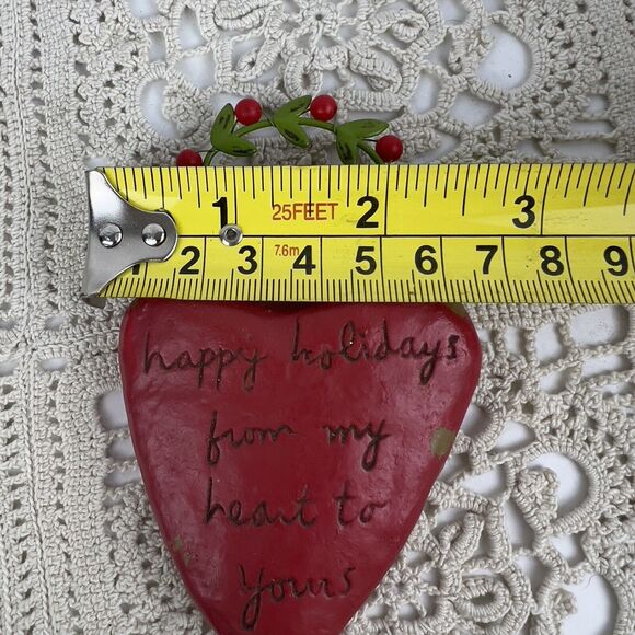 Dept 56 Sandra Magsamen Holiday Heart Ornament Whimsical Christmas Gift With Box - Picture 7 of 10